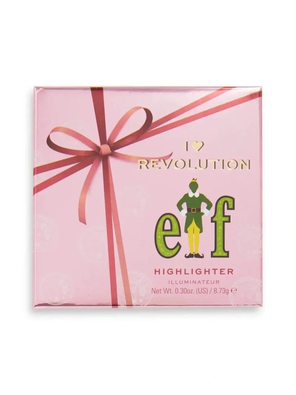 I ❤️Revolution Elf the Movie Wristlet\Pouch + Highlighter NWT